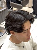 グルーマーズトウキョウ(GROOMER/S TOKYO)&nbsp;men's/メンズ/リバースセンターパート/サーフカール/神保町/眉毛