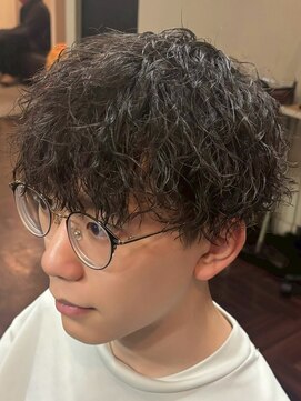 ブラン 池袋(BLANC) シャドウパーマ/フェザーパーマメンズパーマ/ツイストスパイラル