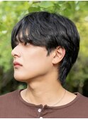 BTSテテヘア/韓国マッシュ/ナチュラル韓国メンズメイク