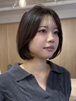 フルリール(fleurir)&nbsp;顔まわりレイヤーと似合わせ大人ボブ