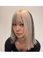 ジエクト ヴィシア(The Ect VIXIA)&nbsp;ハイトーンカラー　レイヤー　顔まわりレイヤー　ボブデザイン