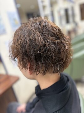 リル 西宮(LiL') 【LiL'西宮】メンズスパイラルパーマ