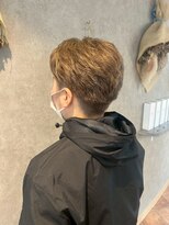 パーミル ヘア クマモト(permille ‰ hair Kumamoto) ベージュ×メンズショート