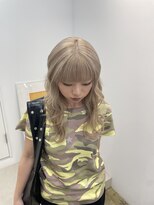 フィット ヒュー 千葉(fit hue) イメチェン/ピンクベージュ/アンブレラカラー/前髪/千葉