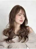 ブリーチなしベージュカラー×レイヤーカットでイメチェンヘア