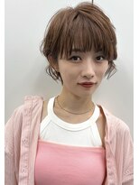 コクーン(Cocoon) 似合わせショート#くびれヘア#アプリコットオレンジ