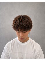 ドアーズ 西金沢(DOORS) シャドウパーマ+ベージュ