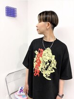 イラカ(elaka)&nbsp;ブリーチハイライト×刈り上げショート