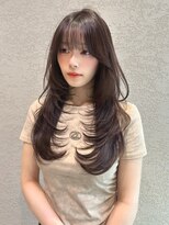 ロンドシトリン 四条烏丸(Lond citrine) 【五島巨幹】ハッシュカット/グレージュ/ロングレイヤー/顔周り
