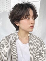 トリッカ 銀座(tricca)&nbsp;ショート/ニュアンスパーマ/ショートボブ/ハンサムショート
