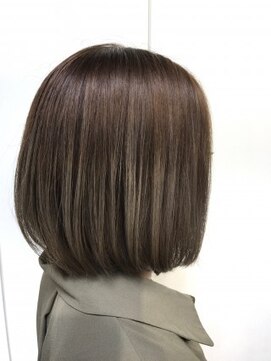 アンク クロス 関内店 グレージュグラデーションボブ 【mifuyu】