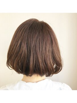 アオヘアーガーデン(ao hair garden) 【ao hair garden】ナチュラルボブ×アッシュベージュ