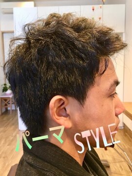 小さな美容室 ハナ(hana) ｍｅｎ'ｓパーマスタイル☆