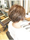 トップふんわり！カジュアルショートボブ