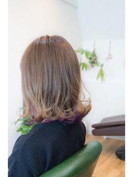 ヘアーサロン クレフ(Hair salon CLEF) インナーカラー