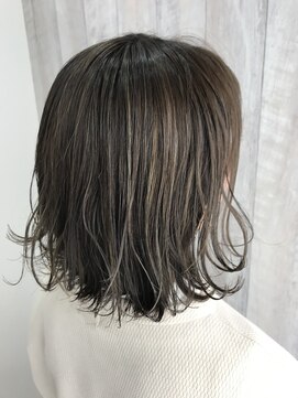 シエル 立川店(CIEL) 【CIEL原田】ハイライトカラー×オリーブグレージュ