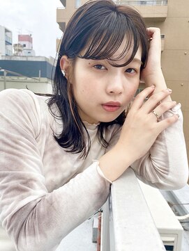 クリアーオブヘアー 池下店(clear OF HAIR) ナチュラルミディアム×インナーカラー