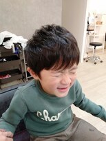 ヘアアンドスパ メロウ(hair and spa mellow)&nbsp;男の子★キッズカット★すこし長めヘア