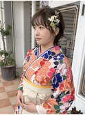 【ルチュラ田口】袴×耳掛けショート