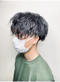 前下がりマッシュ メンズカット