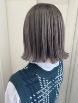 ヘアーデザイン シュシュ(hair design Chou Chou by Yone) ダブルカラー&ダークグレージュ♪福岡ショート/ボブ