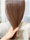 ハイライトで柔らか透明感★sheer pink beige