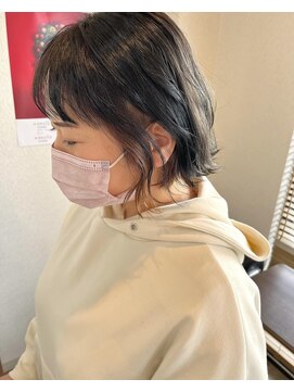 美容室 ルアル 市原市八幡宿店(Luar) ミニボブ×インナーカラー