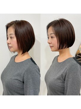 メモリーズ 銀座(Memories) ショートボブ/大人巻き/ぷつっとボブ/ナチュラルモード/銀座駅