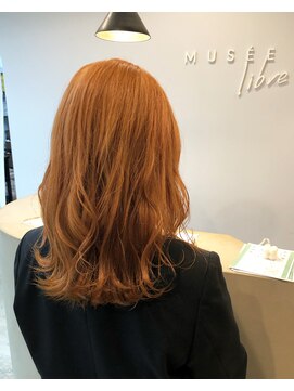 ミュゼリーブル(Musee libre) ★オレンジベージュ★