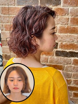 マッチレス(matchless) ＃ニットにあうボブ　＃ウエーブ