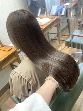 アンダーバーホワイトモデ 河内長野(_WHITE mode) ※髪質改善トリートメントカラー大人グレージュ