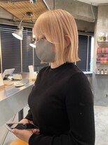 キーン 立川店(keen)&nbsp;【keen×田中】blond bob