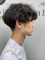 メンズ○波ウェーブパーマ　木下晃徳
