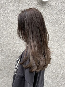 マイル 渋谷(mile) グレージュカラー/髪質改善/こなれハイトーン[渋谷駅]