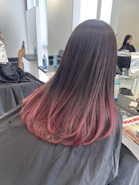 アライブ ハラジュク(ALIVE harajuku) グラデーションカラーバレイヤージュインナーカラー　ryota