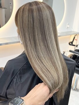 ベア(Bear) 髪質改善/トリートメント/ダブルカラー/ミルクティーベージュ