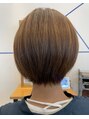 アグ ヘアー カイト 大河原店(Agu hair kite)&nbsp;大人気の大人っぽいフェミニンな印象の丸みショートです♪