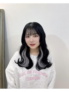 アンククロス 青山店(ANKH CROSS) ネイビーブラック×インナーシルバー