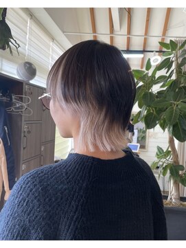 カンシャル(Kanshall) マッシュウルフ×インナーカラー