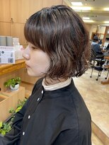 ラウンジ モリオ イケブクロ(Lounge MORIO Ikebukuro) ぷつっとボブパーマ/切りっぱなしボブパーマ/スパイラルパーマ◯
