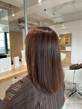 ソイクフ 四条大宮店(SOY-KUFU) 大人可愛い◎20代30代40代シアーカラーピンクブラウンセミディ