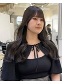 ブリーチなしオリーブグレージュ