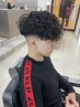 【畑中指名限定】メンズカット+スペインカール+1stepTR