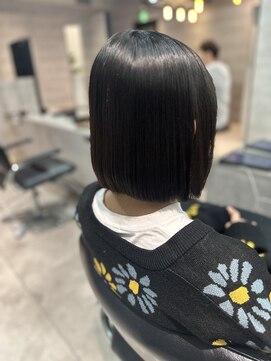 ソル 八王子(SOL) 縮毛矯正×ミニボブ