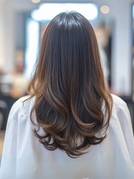 サンタフェ 岐阜島店(Santa'Fe) 白髪ぼかしカラー/脱白髪染め/グレイカラー/大人女性