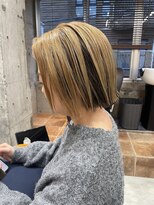 ロタ 吉祥寺(RoTa)&nbsp;イメチェン×外ハネボブ×美髪×ワイドバング×ブルーブラック