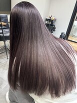 ムク 横浜店(muku)&nbsp;ミルクティーベージュダブルカラーケアブリーチハイライトカラー