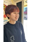 甘酸っぱいラズベリーカラー♪