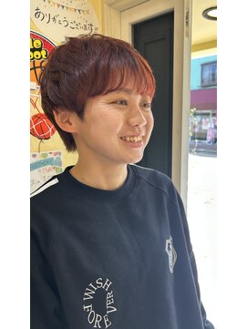 ヘアーデザイン モモ(Hair Design MoMO) 甘酸っぱいラズベリーカラー♪