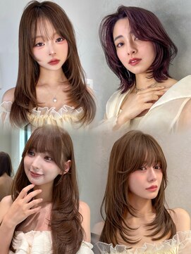 ロンドエニカ 大宮(Lond enika) イメチェン外ハネボブ美髪ワイドバングレイヤーショート/大宮